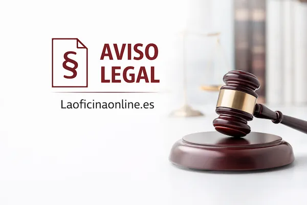 aviso legal la oficina online