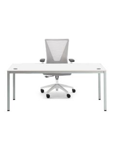 Pack mesa escritorio Euro 5100 de Euromof de 120 x 80cm. y 1 silla de estudio Tirana de Euromof.