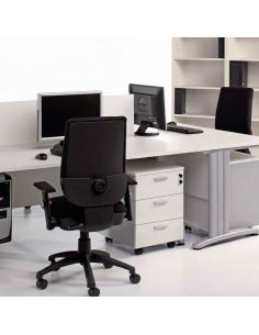 CAJONERA OFICINA MADERA 3 CAJONES DE KESTA