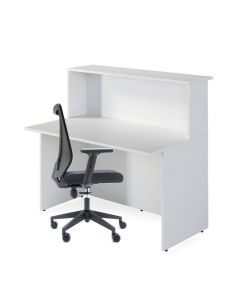 Pack de mostrador recepción Basic con silla de trabajo Tirana