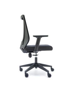 Silla de oficina tirana de euromof en color negro