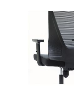 Silla de oficina tirana de euromof en color negro