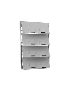 Expositor oficina pared Flap de Systemtronic - La Oficina Online