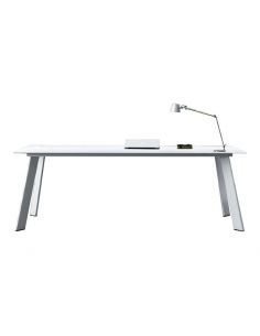 mesa despacho rec de aic en color blanco con entrega inmediata