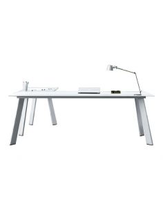 Escritorio esquinero blanco Play de AIC con entrega rápida