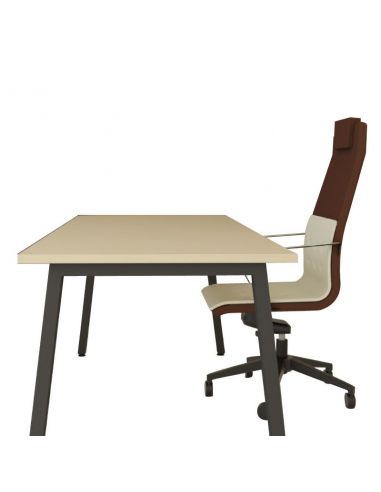 MESA DE DIRECCIÓN TORII ROBLE Y GRAFITO