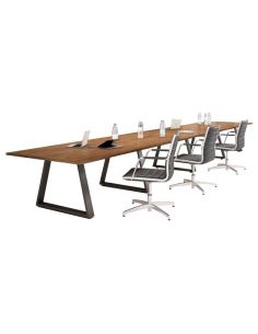 Mesa de reunión rectangular Piramid