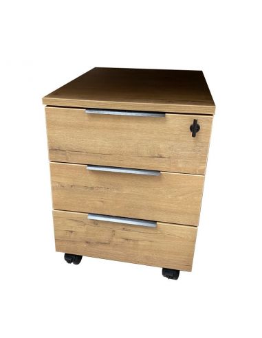 Cajonera oficina madera de 3 cajones de Iman