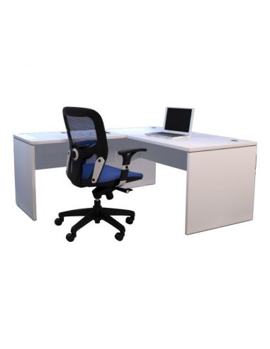 Escritorio esquinero EURO 2000 de Euromof y silla Boston de Euromof