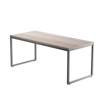 ESCRITORIO DE OFICINA STRIP DE KESTA TABLERO HAYA ESTRUCTURA GRIS CLARO