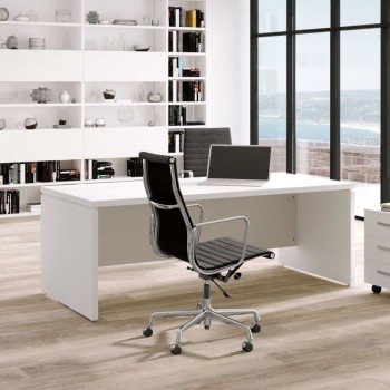 Mesa de oficina G3 de JGorbe blanco ambiente