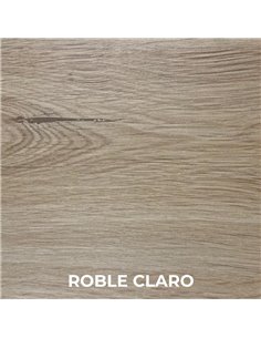 Mesa de despacho Ego de Emobok roble claro