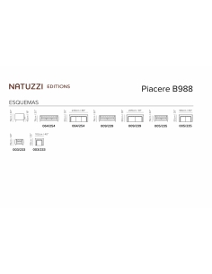 SOFÁ PIACERE NATUZZI EDITIONS | LA OFICINA ONLINE
