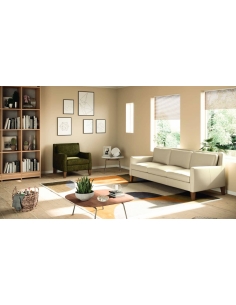 Sofa natuzzi editions piacere para sala de espera contract