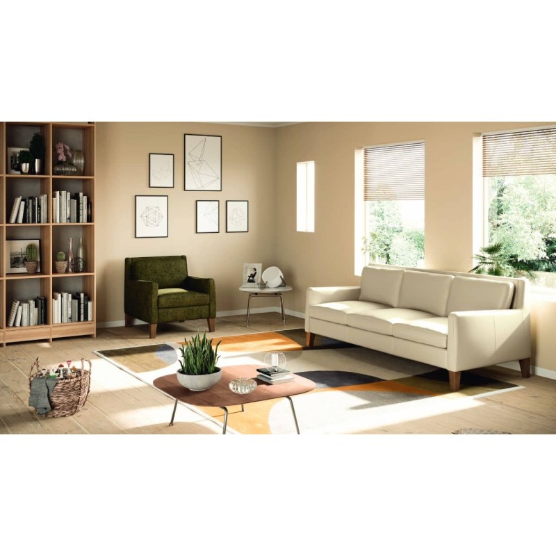 Sofa natuzzi editions piacere para sala de espera contract