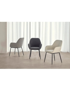 SILLA MODERNA TAPIZADA MIA