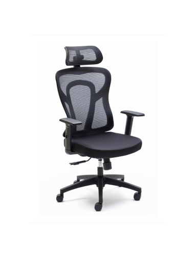 Silla ergonómica con respaldo de malla Cali de Euromof, oferta barata.