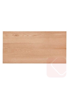 Escritorio Alabama roble/negro de madera con cajón