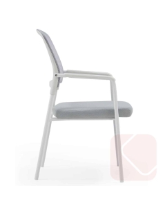 Silla de oficina Nairobi de Euromof en color blanco