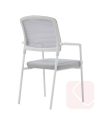 Silla de oficina Nairobi de Euromof en color blanco