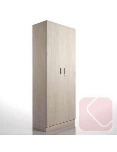 Armario alto de oficina con puertas altas con cerradura de Kesta