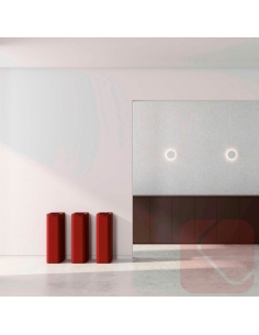 Papelera de reciclaje con tapa metálica DROP TOP - Laoficinaonline