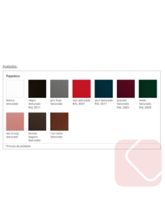 Papelera de reciclaje con tapa metálica DROP TOP - Laoficinaonline