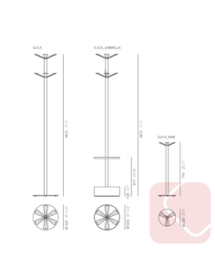 Perchero Elica de Systemtronic - Laoficinaonline