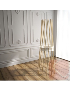 Perchero Ker de madera de Systemtronic - Laoficinaonline