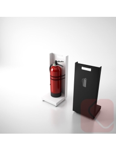 Soporte para extintores Faya – funcionalidad, movilidad y diseño discreto