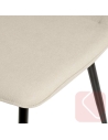 SILLA MODERNA TAPIZADA MARLEEN