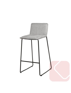 taburete perfecto para zona office mini respaldo tapizado