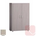 Armario medio con puertas de Euromof entrega rápida-  La Oficina Online