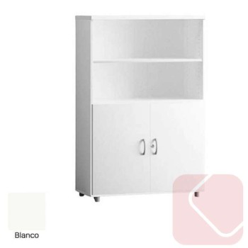 Armario medio con puertas bajas de Euromof con stock - Laoficinaonline