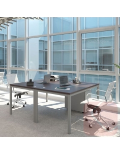 Mesa de oficina Euro 5100 de Euromof - La Oficina Online