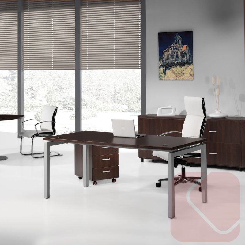 Mesa escritorio Euro 5000 de Euromof entrega rápida - Laoficinaonline.es