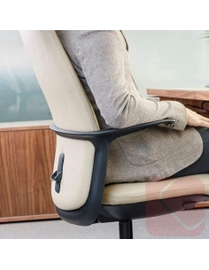 Sillón de diseño Levita respaldo bajo moderno  - Laoficinaonline.es