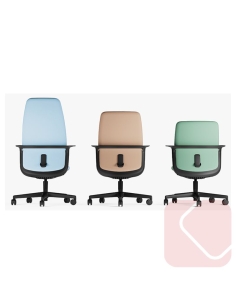 Sillón de diseño Levita respaldo bajo moderno  - Laoficinaonline.es