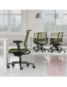 Sillón direccional Win negro respaldo alto y bajo - Laoficinaonline.es