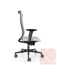 Sillón ergonómico Win respaldo alto de malla, moderno y ligero para oficina y despacho.