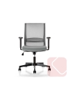 Sillón direccional Win negro respaldo alto y bajo - Laoficinaonline.es