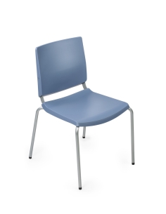 Silla confidente Atenea de Dileoffice en azul claro