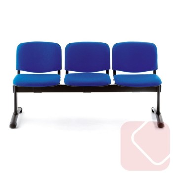 Bancada de espera BARNI tapizada  - Laoficinaonline.es