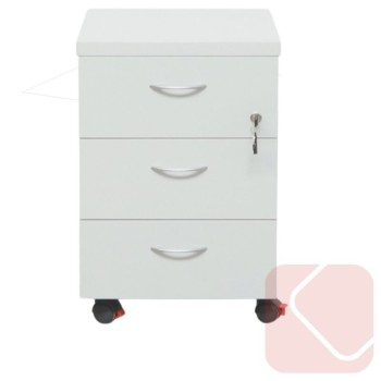 Cajonera con ruedas bucks de Euromof - Laoficinaonline.es