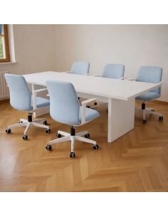 Mesa rectangular de reunión económica de Euromof - Laoficinaonline.es