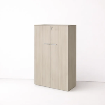 Armario oficina con puertas, cerradura y estantes