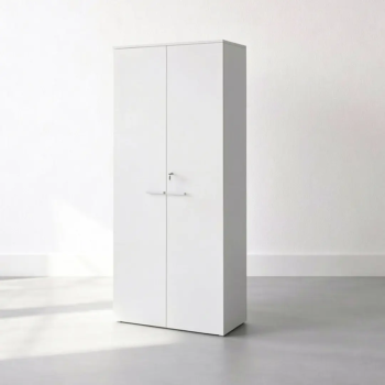 Armario alto de oficina con puertas y cerradura | Laoficinaonline