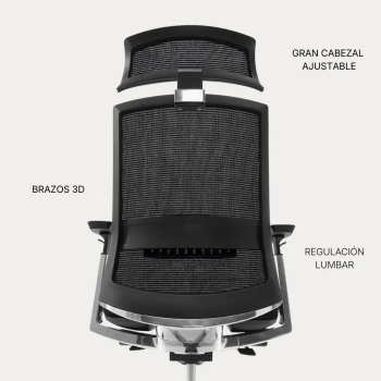 Sillón de dirección ergonómico Toronto XXL 24h | Laoficinaonline