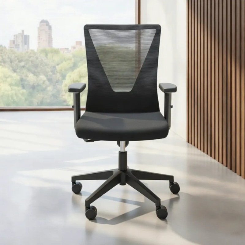 Silla en negro Tirana