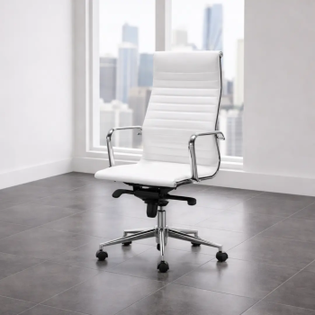 Sillón despacho Londres de Euromof color blanco